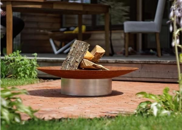 Очаг для огня Hestia Rust / Stainless Steel Ø 58 см