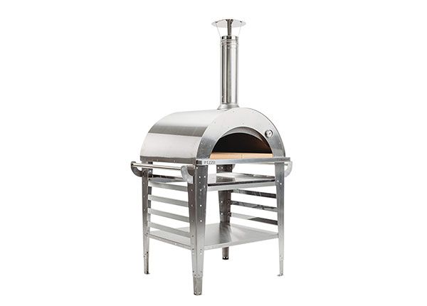 Печь для пиццы с подставкой Pizzo-Set-Inox