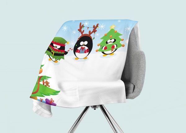 Плед Christmas Penguins 150x200 см