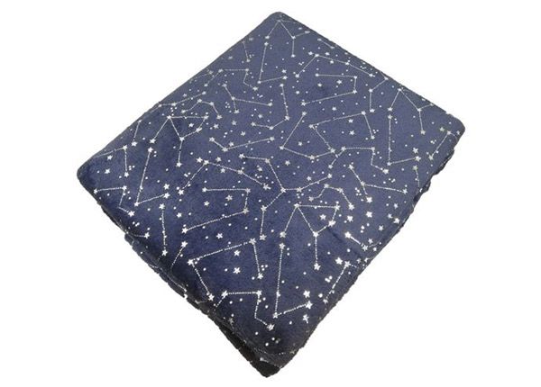 Плед Constellation 180x200, синий