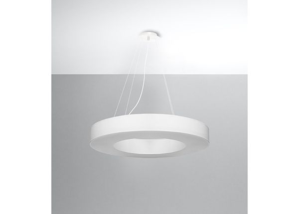 Подвесной светильник Saturno slim 70 cm, белый