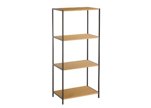 Полка Harper 50x30xH110,5 см, ясень/черный