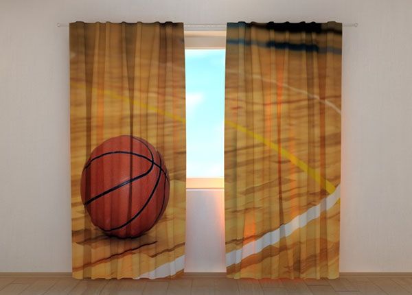 Полузатемняющая штора Basketball 240x220 см