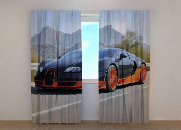Полузатемняющая штора Bugatti Veyron