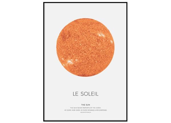 Постер Le Soleil 21x30 см