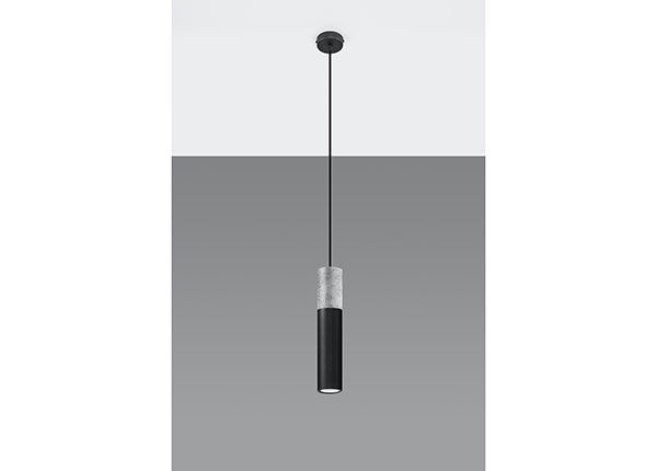 Потолочный светильник Borgio, черный/ серый