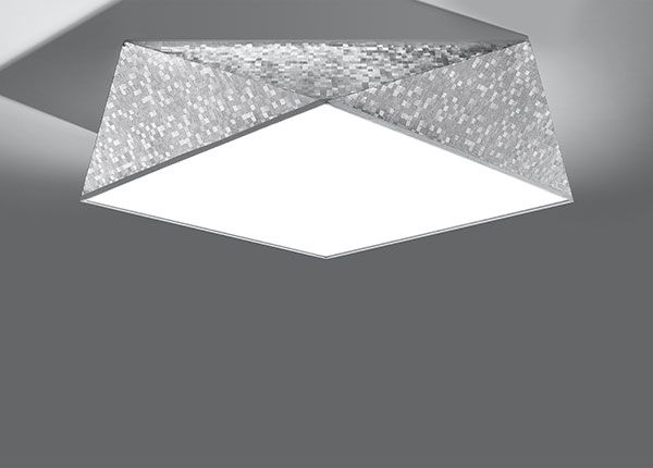 Потолочный светильник Hexa 45, серебристый