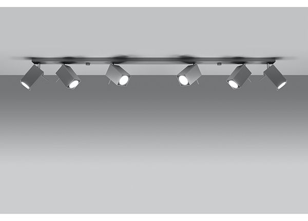 Потолочный светильник Merida 6L, серый