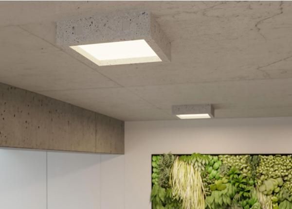 Потолочный светильник Riza, бетон