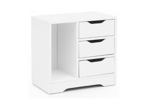 Прикроватная тумба Nacht, белый