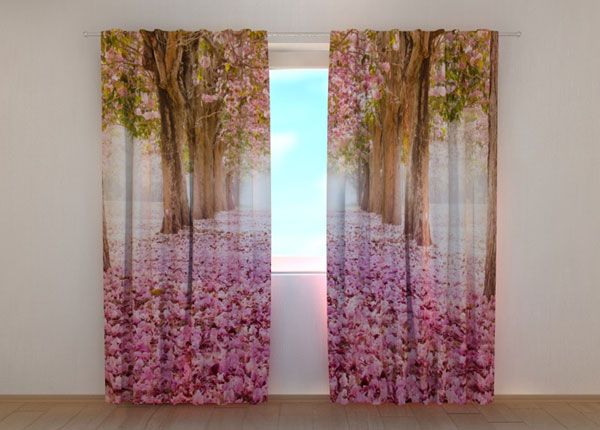 Просвечивающая штора Alley of Magnolias 240x220 см
