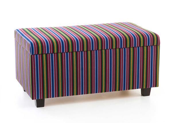 Пуф с ящиком, национальный текстиль