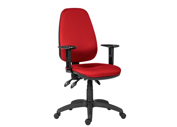 Рабочий стул Asyn D3, красный