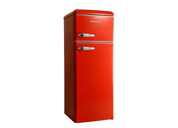 Ретро-холодильник Snaige, красный