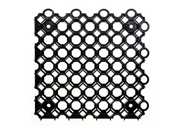 Решетка для газона 50х50 см, черная