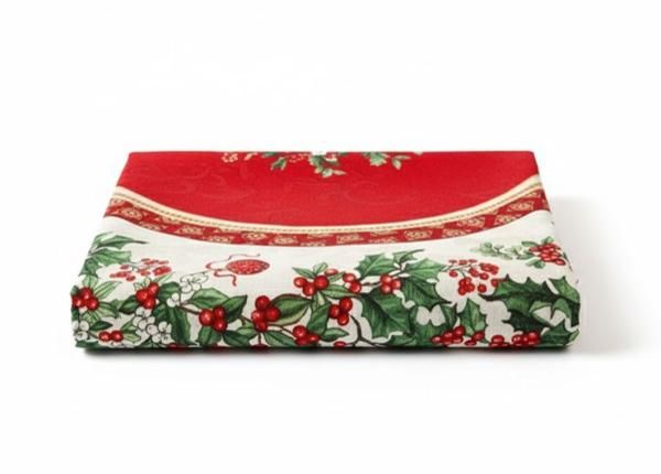 Рождественская скатерть из гобелена Gingle Ø137 см