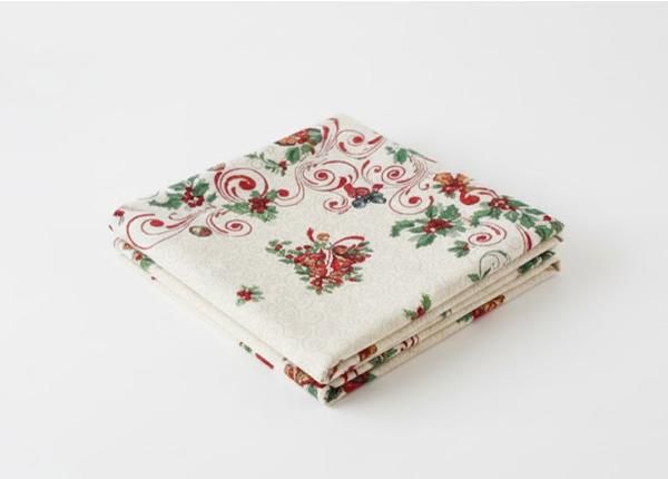 Рождественская скатерть из гобелена Mirra 100x100 cm