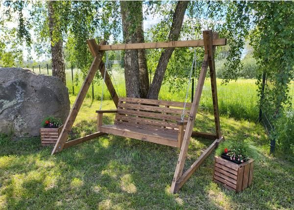 Садовая качель