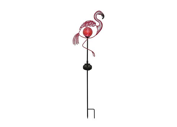 Садовый светильник на солнечной батарее Flamingo