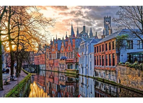 Самоклеящиеся фотообои Canals Of Bruges