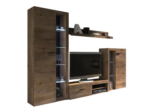 Секция 270 cm + белая LED подсветка