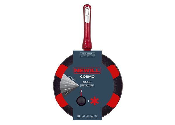 Сковорода Newill Cosmo Ø 26 см + защита сковороды