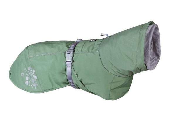 Собачья зимняя куртка extreme warmer eco 35 зеленая