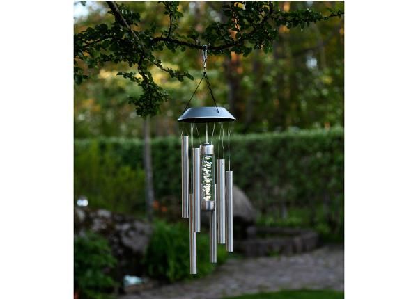 Солнечные LED колокольчики ветра