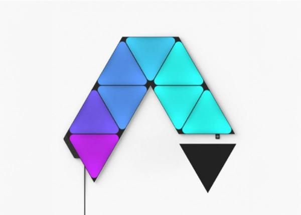 Стартовый комплект Nanoleaf Shapes Black Triangles (9 папнелей), черный