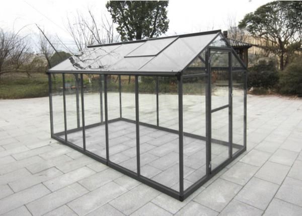 Стеклянная теплица 4,3 м²