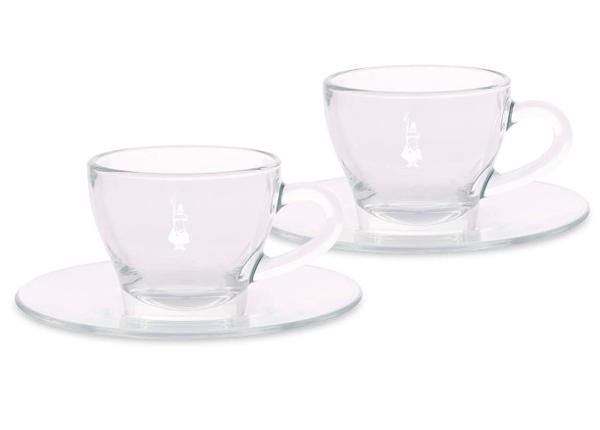 Стеклянные чашки для эспрессо Bialetti, 2 шт