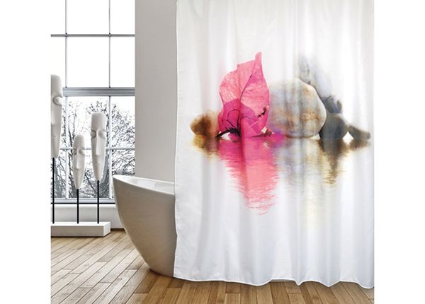 Текстильная штора для ванной Borneo 180x200 см