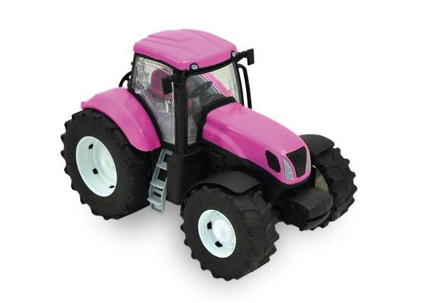 Трактор 30 см, розовый