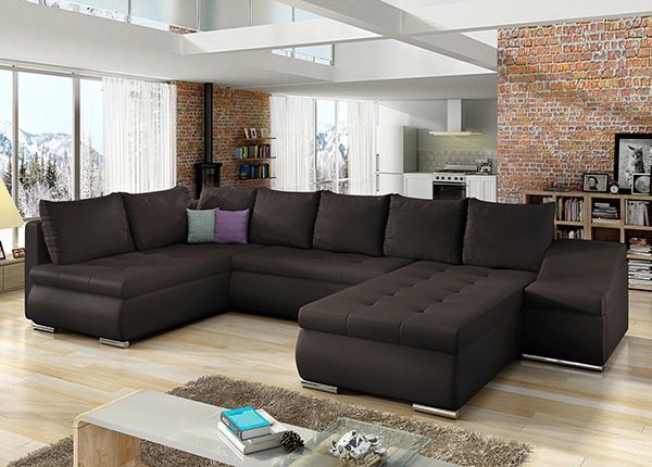 Угловой диван-кровать с ящиком Giovanni