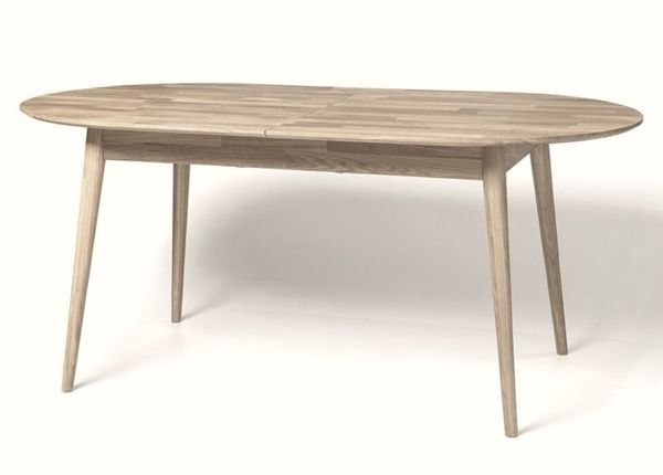 Удлиняющийся обеденный стол из массива дуба Scan 170-210x86 cm
