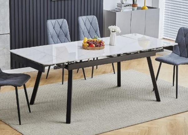 Удлиняющийся обеденный стол 120-180x85 cm