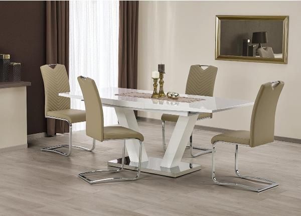 Удлиняющийся обеденный стол 160/200x90 cm