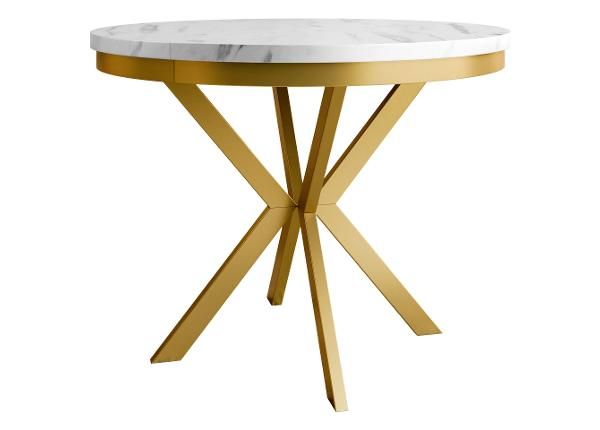 Удлиняющийся обеденный стол Edder 90x90/166 см