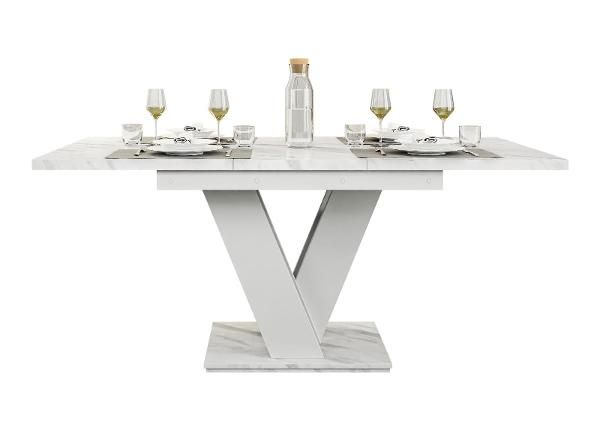 Удлиняющийся обеденный стол Mas 80x120/160 см