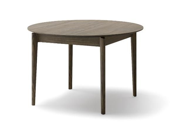 Удлиняющийся обеденный стол Plot Ø120x120/240 см