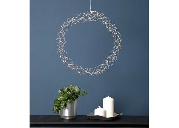 Украшение с LED лампочками Curly
