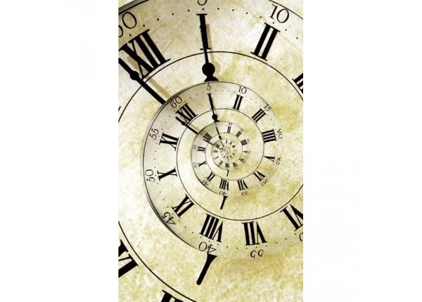Флизелиновые фотообои Spiral clock 150x250 см