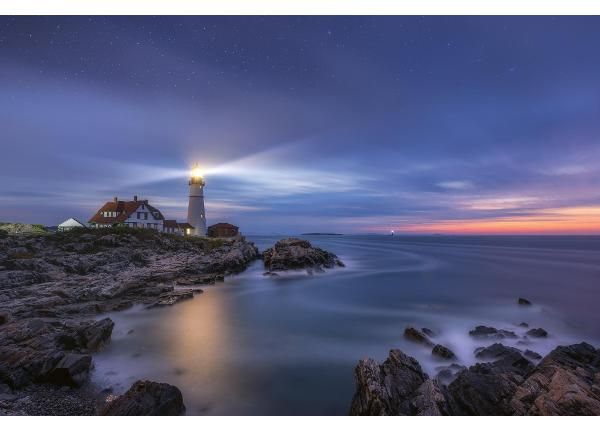 Флизелиновые фотообои Stars Over Lighthouse