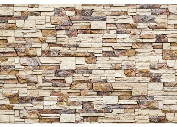 Флизелиновые фотообои Stone wall 150x250 см