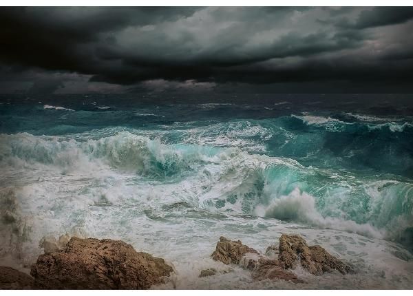 Флизелиновые фотообои Stormy Sea