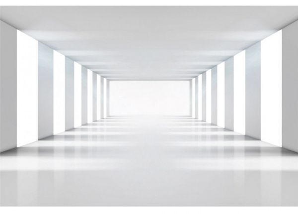 Флизелиновые фотообои White corridor 225x250 см