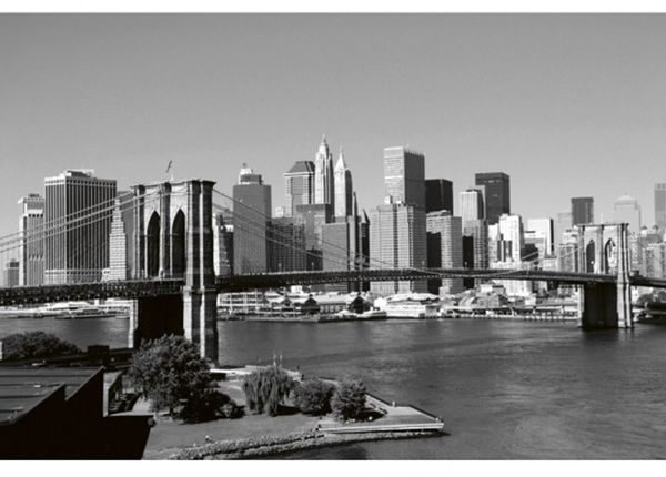 Флисовые фото-обои Manhattan gray 225x250 см