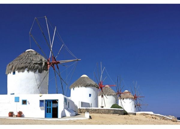 Флисовые фото-обои Windmills 225x250 см
