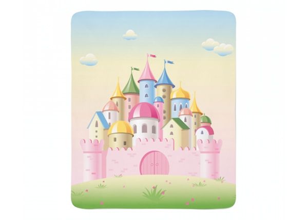 Флисовый плед Pink Castle 150x200 см