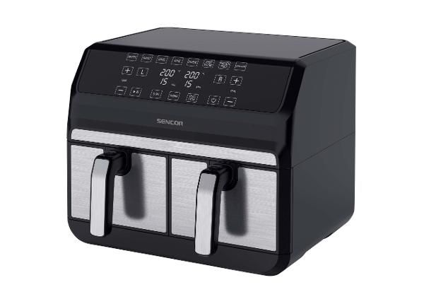 Фритюрница Sencor SFR9500SS, 2x4 л